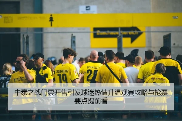 中泰之战门票开售引发球迷热情升温观赛攻略与抢票要点提前看